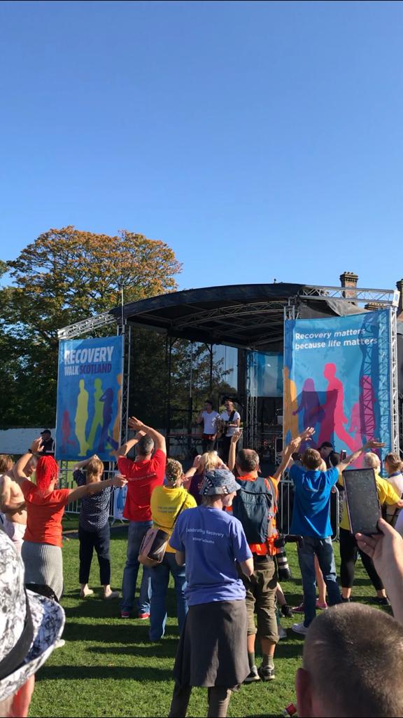 Torridon play on the Recovery Village stage